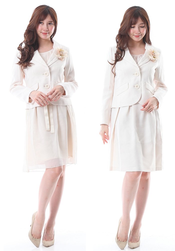 新品✜上質セレモニー3点セット✜ジャケット＆ワンピース＆スカート 110-130]【セレモニースタイル／3点セット】チェック柄